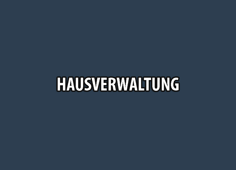 Hausverwaltung – AG Bau München